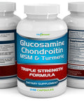 Glucosamine Chondroitin MSM Turmeric Dietary Supplement 248 Capsules