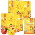 Ener-C Peach Mango Multivitamin Drink Mix Powder Vitamin C 1000Mg & Electrolytes With Real Fruit Juice Natural Energy & Immune Support For Women & Men - Non-Gmo Vegan & Gluten - 60 Count