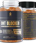 Dht Blocker Gummies Hair Growth Supplement, Super Potency Saw Palmetto & Biotin 10000 Mcg For Women & Men, Plus 12 Proprietary Blend - Prevent Hair Loss, Blocking Dht Receptors, Hormonal Balance