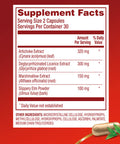 HBgard Daily Herbal Supplement to Help Manage Occasional Heartburn 60 Capsules
