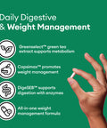Physician'S Choice Probiotics For Weight Management & Bloating- 6 Probiotic Strains - Prebiotics - Acv - Green Tea & Cayenne