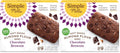 Simple Mills Almond Flour Snack Bars, Peanut Butter Chocolate Chip - Gluten Free, Made with Organic Coconut Oil, Breakfast Bars, Healthy Snacks, 6 Ounce (Pack of 1)