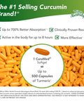 Terry ly CuraMed 500 mg Vegan - 60 Capsules - Superior Absorption BCM-95 Curcumin Supplement, Promotes Healthy Inflammation Response - Non-GMO, Gluten-Free, Halal - 60 Servings