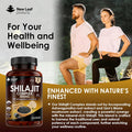 Shilajit Complex - Himilayan Shilajit Enriched With Ashwagandha & Lions Mane, High Strength 2000Mg Shilajit Complex Capsules With 60% Fulvic Acid - 2 Months Supply Made In The Uk By Leaf
