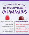 New Chapter Women s 50+ Multivitamin Gummies 66% Less Sugar, Women s Healthy Aging Gummy Vitamins with Vitamin C, B Vitamins & Zinc, Non-GMO, Gluten Free, Berry Citrus Flavored, 90 ct