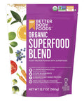Betterbody Foods Organic Superfood Powder with Protein Vitamins C E and B12 (12.7 oz.)