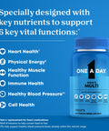 One A Day Multivitamin for Men Daily Mens Multivitamins with Vitamin D Zinc Folic Acid and B Vitamins Physical Energy Support 200 Count