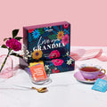 Thoughtfully Gourmet Love You Grandma Tea Set Tea Sampler Includes 6 Flavors of Tea with Inspirational Quotes Great Grandma s Set of 90