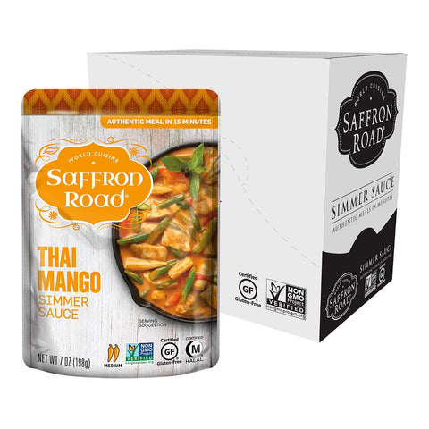 Saffron Road Lemongrass Basil Simmer Sauce, 7 oz