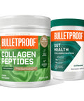 Bulletproof Unflavored Collagen Protein Powder, 18G Protein, 17.6 Oz, Grass Fed Collagen Peptides And Amino Acids Gut Health Collagen Protein, Unflavored, 14 Oz, 2 Billion Cfu Probiotic