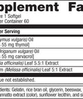Metagenics CandiBactin-AR - Concentrated Aromatic Essential Oils - with Thyme Oil & Oregano Oil - Gut Health Supplements - for Intestinal Microbial Balance - Gluten- - 60 Softgels