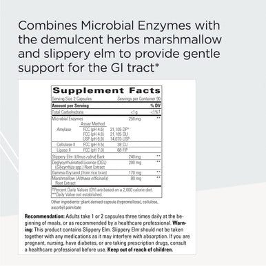 Integrative Therapeutics Similase Sensitive Stomach 180 Capsules