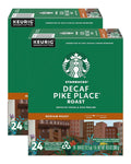 Starbucks K-Cup Coffee Pods, Medium Roast Hot or Iced Coffee, Decaf House Blend, 60 Keurig Pods