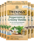 Twinings Lemon & Ginger, Caffeine-Free Herbal Tea Bags, 100 CT Box (1 Pack) | Spicy & Tangy, Ginger, Lemon Peel, Lemongrass, Blackberry Leaves, Soothe Digestion, 100 Foil Lined Individually Wrapped Bags