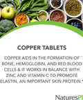 Naturesplus Copper 3 Mg - 90 Tablets - Supports Overall Wellness - Gluten - 90 Servings