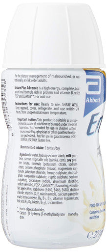 Ensure Plus Advance Vanilla 220 Ml