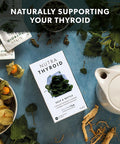Nutra Tea NUTRATHYROID - Thyroid Health Tea | Metabolism Tea - Providing Thyroid Support - Includes Kelp Bladderwrack & Ashwagandha - 20 Enveloped Tea Bags - by Nutra Tea - Herbal Tea
