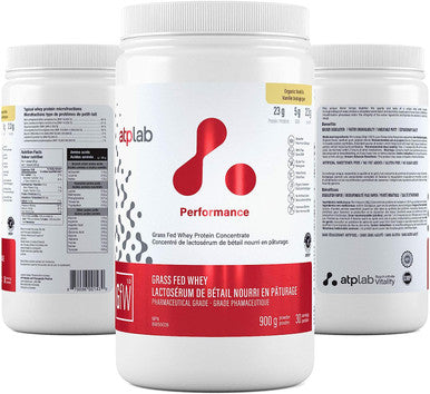 ATP LAB Grass Fed Whey 900g Grass Fed Whey Protein Concentrate.