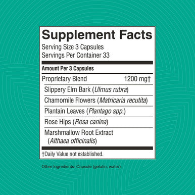 Nature'S Sunshine Intestinal Soothe and Build 100 Capsules