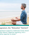NutriCology Magnesium Citrate WellAbsorbed Bone and Stress Support 180 Vegetarian Capsules