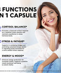 NUTRAHARMONY Saffron Capsules & Cortisol Support Complex Capsules