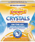 Emergen-C Crystals On-The-Go Emergen-C Immune Support Supplement With Vitamin C B Vitamins Zinc And Manganese Orange Vitality 56 Stick Packs