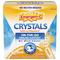 Emergen-C Crystals On-The-Go Emergen-C Immune Support Supplement With Vitamin C B Vitamins Zinc And Manganese Orange Vitality 56 Stick Packs