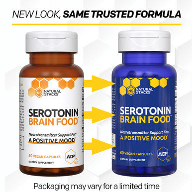 Serotonin W/ L Tryptophan Rholiola Mood Support Serotonin Supplement Promotes Positive Mood Calmness Increased Energy Happy Mood Brain Support Supplement 60Ct