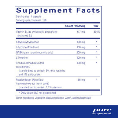 Pure Encapsulations Emotional Wellness 120 vegcaps