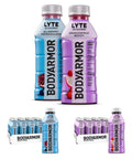 BODYARMOR LYTE, Peach Mango, Electrolyte Drink, 20 Calories, 16 Fl Oz Bottles (12 Pack), Coconut Water Sports Drink, Natural Flavor & B Vitamins