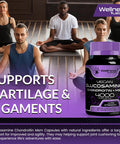 Glucosamine Chondroitin Msm - 4000Mg - Joint Support Supplement, Glucosamine Chondroitin Capsules, Helps With Back Pain, Knee Pain Relief, Joint Pain Relief Supplements Triple Strength - 240 Count