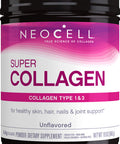 NeoCell Super Collagen Powder, 19oz, Non-GMO, Grass Fed, Paleo Friendly, Gluten , Collagen Peptides Types 1 & 3 for Hair, Skin, Nails and Joints (Packaging May Vary), 82 Servings