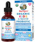 MaryRuth Organics Kids Probiotic Liquid Drops | USDA Organic Probiotics for Digestive Health | Ages 4+ Gut Health & Immune Support Supplement | Overall Health | Vegan | Non-GMO | 1 Fl Oz