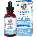 MaryRuth Organics Kids Probiotic Liquid Drops | USDA Organic Probiotics for Digestive Health | Ages 4+ Gut Health & Immune Support Supplement | Overall Health | Vegan | Non-GMO | 1 Fl Oz