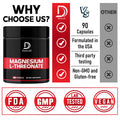 2000Mg Magnesium L-Threonate Capsules - 90 Capsules - 144Mg Elemental Magnesium Per Serving
