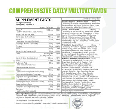 Muscle Pharm Essentials Multi-V+, The Athlete'S Multi-Vitamin, Enhanced Energy, Performance & Immune Health, Daily Multivitamin For Men & Women With Minerals Plus Probiotics, 90 Tablets, 30 Servings
