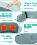 Neck Massager, Neck Massager For Pain Relief Deep Tissue,Shiatsu Neck Massager With Heat,Rechargeable 3D Kneading Massager For Home Office Car Travel,Gifts For Women Men