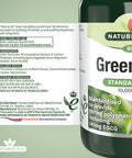 Natures Aid Green Tea 10000mg - 60 Tablets (Pack of 2)