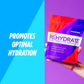 Advocare Rehydrate Electrolyte Drink Mix - Hydration & Recovery Drink With Sodium, Potassium & More - Fruit Punch, 14 Stick Packs