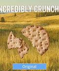 Sesmark Gluten Free Rice Thins Original - Non GMO Project Verified - 3.2 Oz - Crispy Rice Crackers with Sesame Seeds, Certified Gluten-Free and Kosher (Pack of 3)