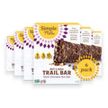 Simple Mills Nut and Seed Trail Bars, 15 Count, Dark Chocolate Sea Salt Snack Bars with Pumpkin Seeds, Almonds, Pecans, and Buckwheat, Good Source of Fiber and Excellent Source of Magnesium, 1.59 oz