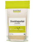 Banyan Botanicals Organic Shankhapushpi Powder Convolvulus Prostratus For Promoting Brain Support, Calmness & More* 1/2Lb Non-Gmo Sustainably Sourced Vegan