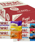 think! Protein Bars, High Protein Snacks, Gluten Free, Kosher Friendly,Variety Pack, Nutrition Bars, 2.1 Oz per Bar, 12 Count (Packaging May Vary)