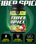 16In1 Fiber And Spice Supplement & Advanced Immune Support - 15000Mg With Organic Psyllium, Whole Apple, Flax Seed & More