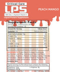 Nutritional Designs Lps Liquid Collagen & Whey Protein Supplement, Sugar-Free, Non-Gmo Drink, Promotes Healthy Skin & Hair For Men & Women. (Critical Care) Peach Mango