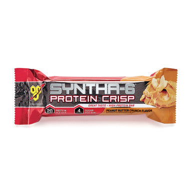 Bsn Peanut Butter Protein Crisp Snack Bar, 12 Count
