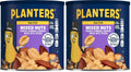 PLANTERS Deluxe Unsalted Mixed Nuts, Plant Based Protein, 34.5 Oz (1 Ct) | Mixed Nuts: Cashews, Almonds, Hazelnuts, Pecans, Pistachios. Snacks for Adults. Resealable Jar. Party Snack