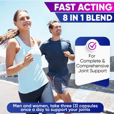 Built Nature Glucosamine Chondroitin With Msm, Turmeric, Boswellia - Advanced Joint Support, High Potency Antioxidant & Inflammatory Response, Comfort For Back, Knees, Hands, Non Gmo, 60 Extended Delivery Capsules