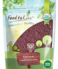 Food to Live Organic Mulberry Juice Powder, 1 Pound Ã¢â‚¬â€œ Non-GMO, Made from Raw Dried Berries, Unsulfured, Vegan, Bulk, Great for Baking, Juices, Smoothies, Yogurts, Contains Maltodextrin, No Sulphites