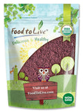 Food to Live Organic Mulberry Fruit Powder, 1.5 Pounds - Non-GMO, from Raw Dried Berries, Unsulfured, Vegan, Bulk, Great for Baking, Juices, Smoothies, Yogurts, Contains Maltodextrin, No Sulphites